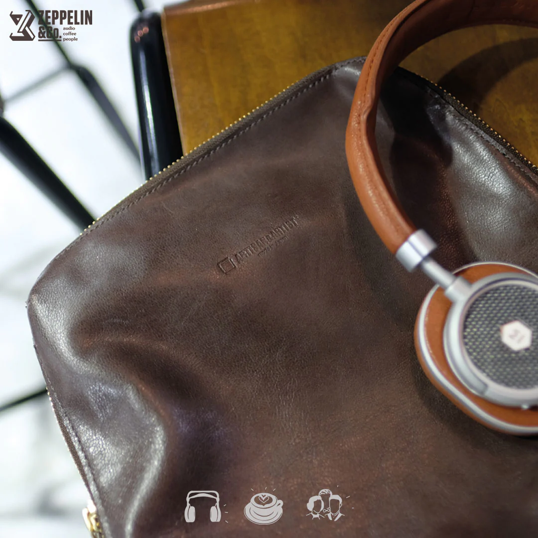 Artisan & Artist X Zepp Kenichi-K Leather Headphone Pouch