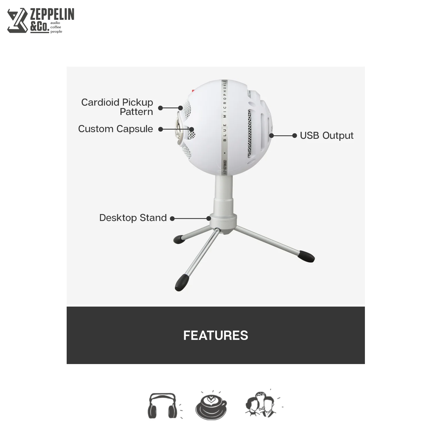 Blue Snowball Ice USB Microphone - Image 4