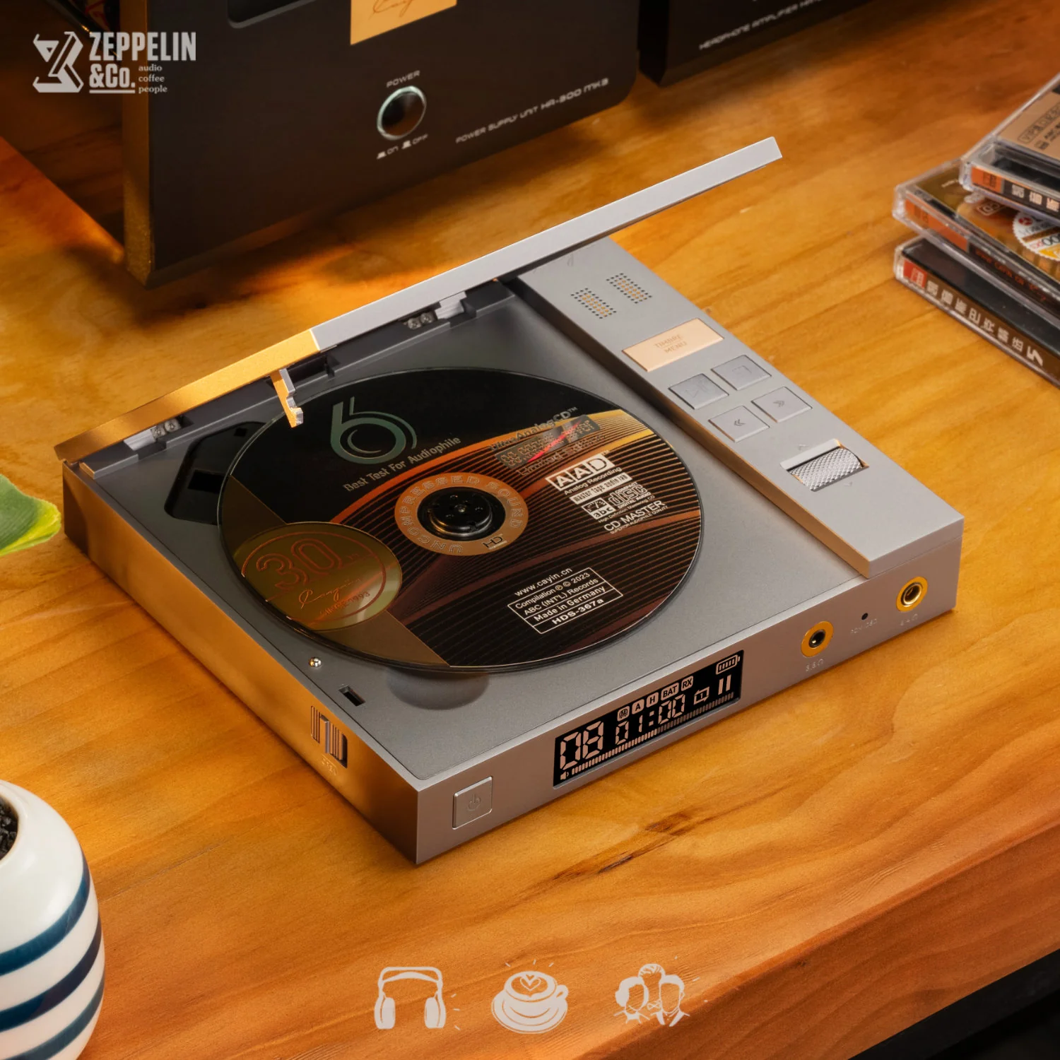 Cayin CP6 Portable CD Player - Image 3