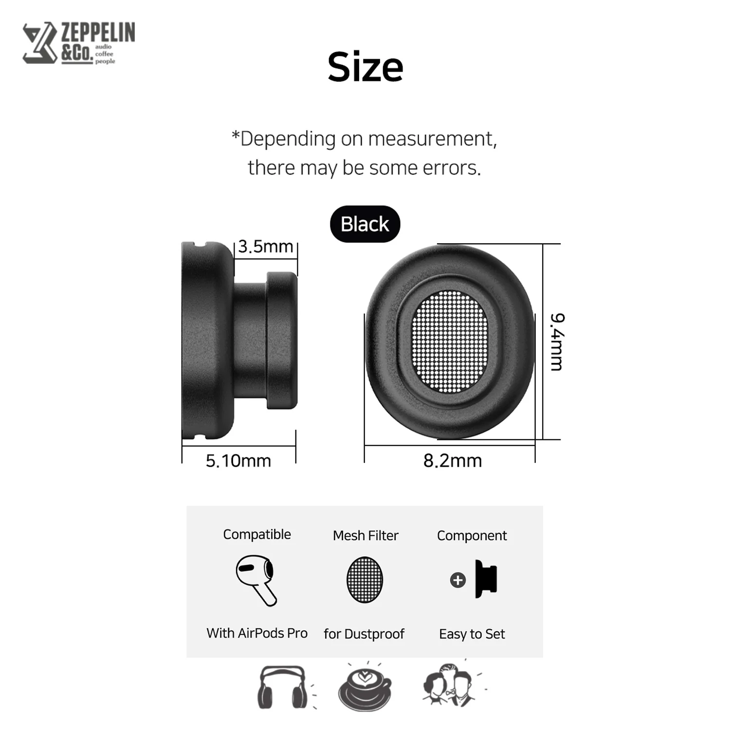 Divinus A1 Adaptor for AirPods Pro (1-Pair) - Image 3