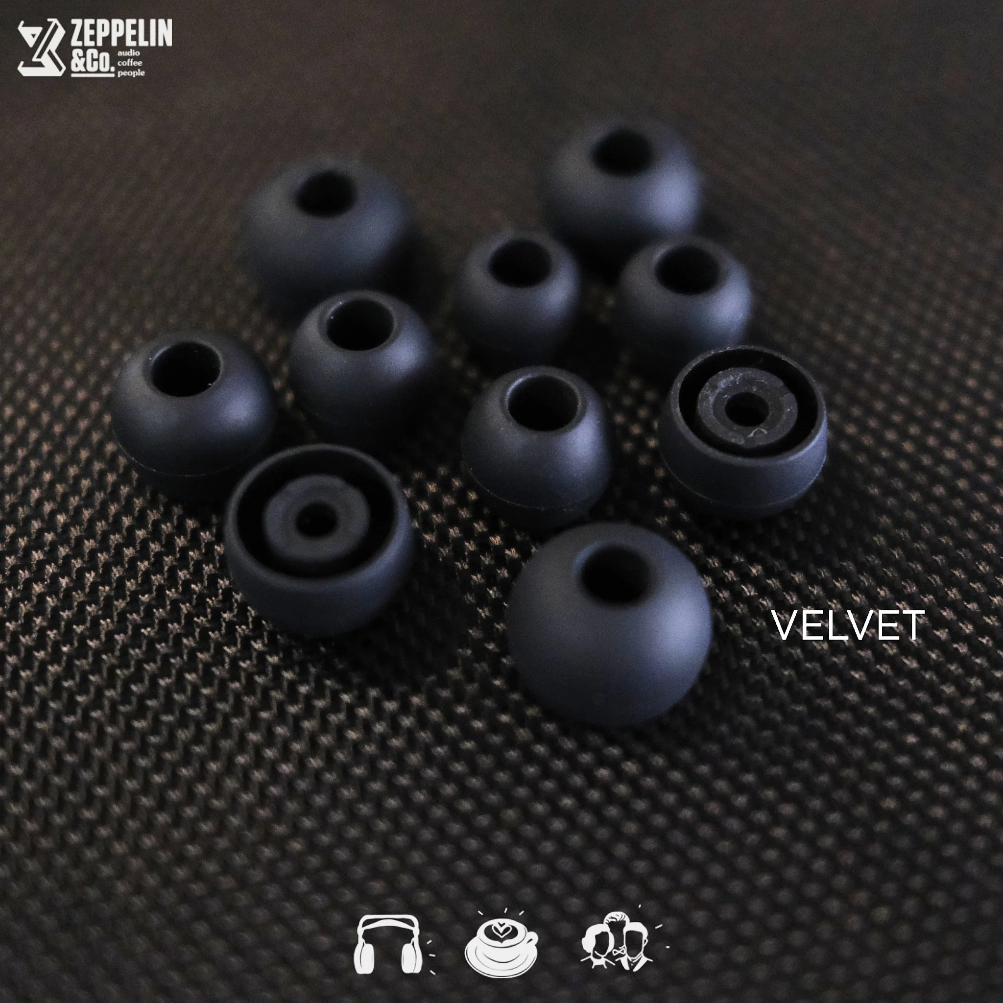 Divinus Velvet Eartips (3-Pair Pack)