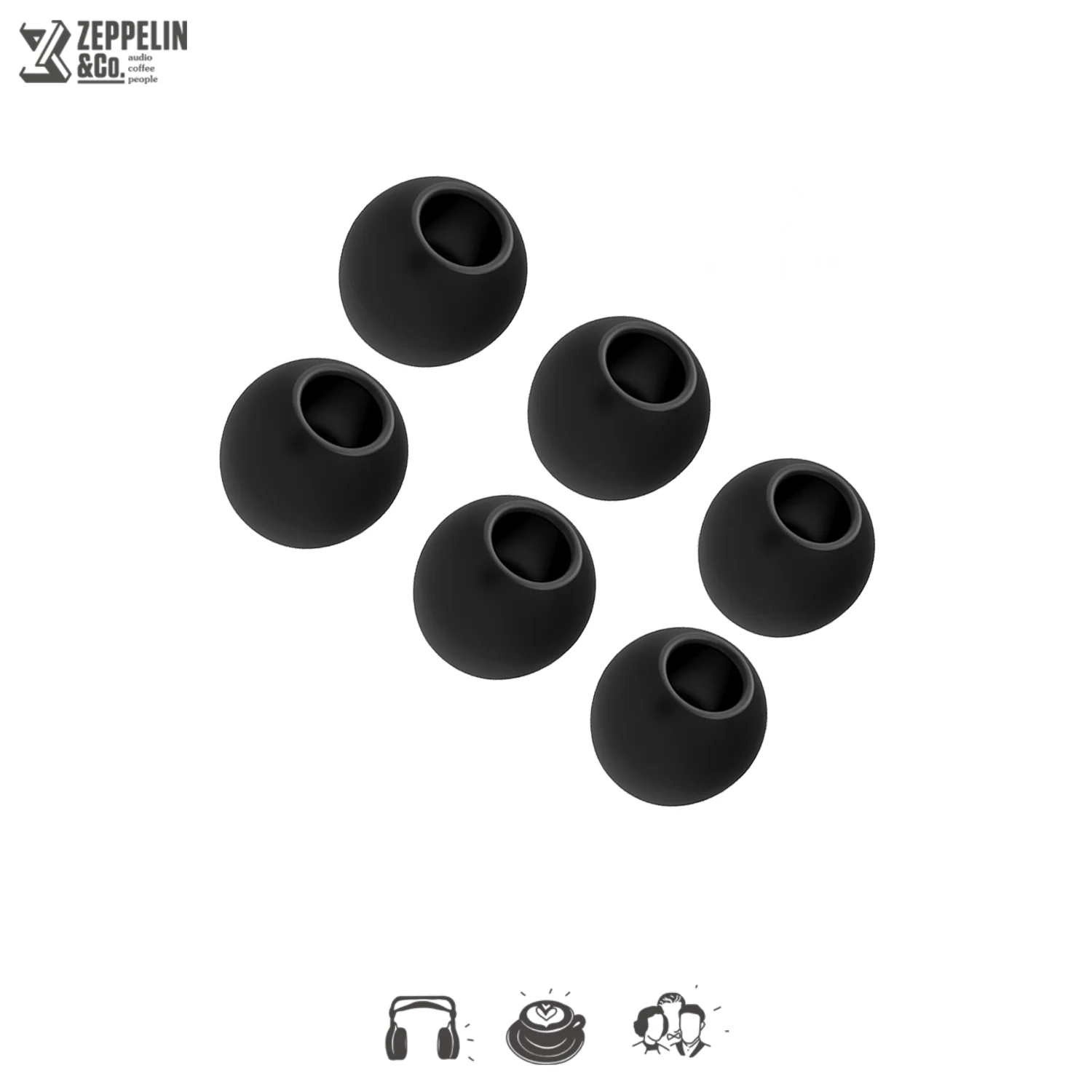 Divinus Velvet Eartips (3-Pair Pack) - Image 2