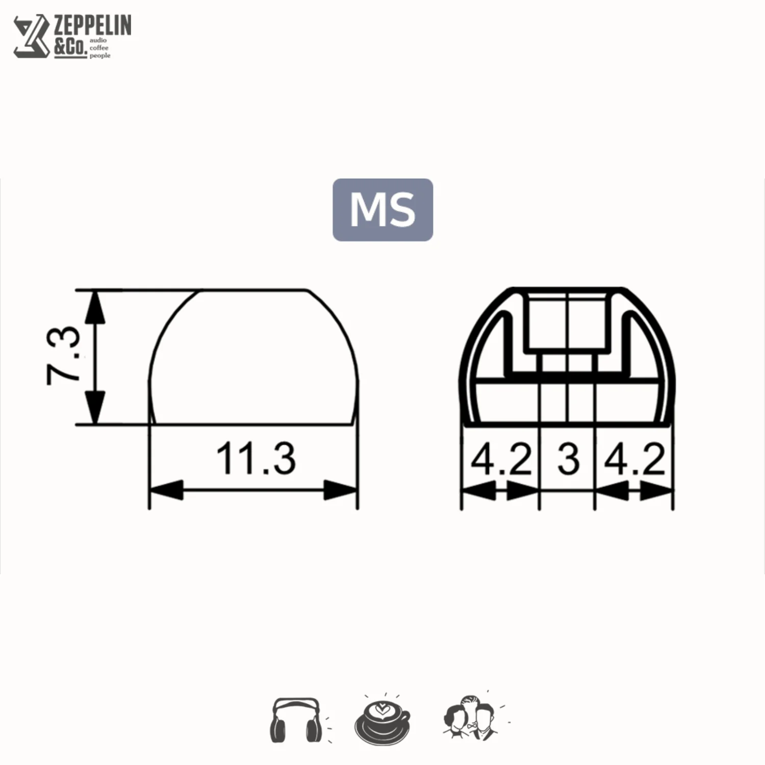 Divinus Velvet TWS Eartips (3-Pair Pack) - Image 4