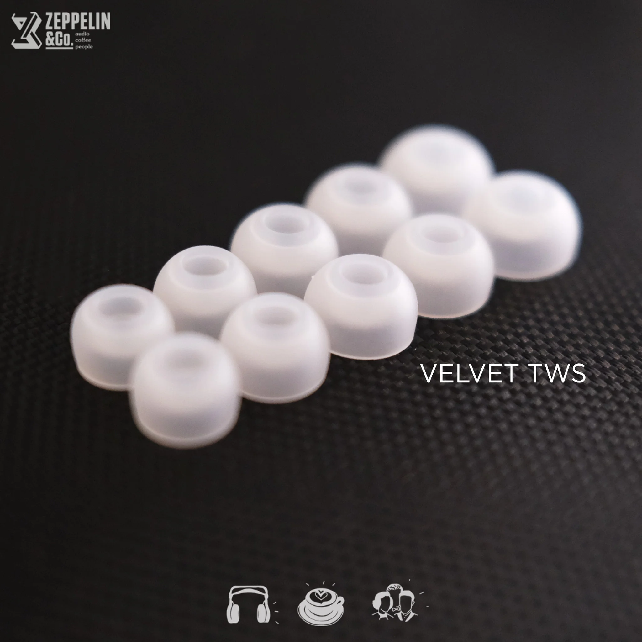 Divinus Velvet TWS Eartips (3-Pair Pack) - Image 8