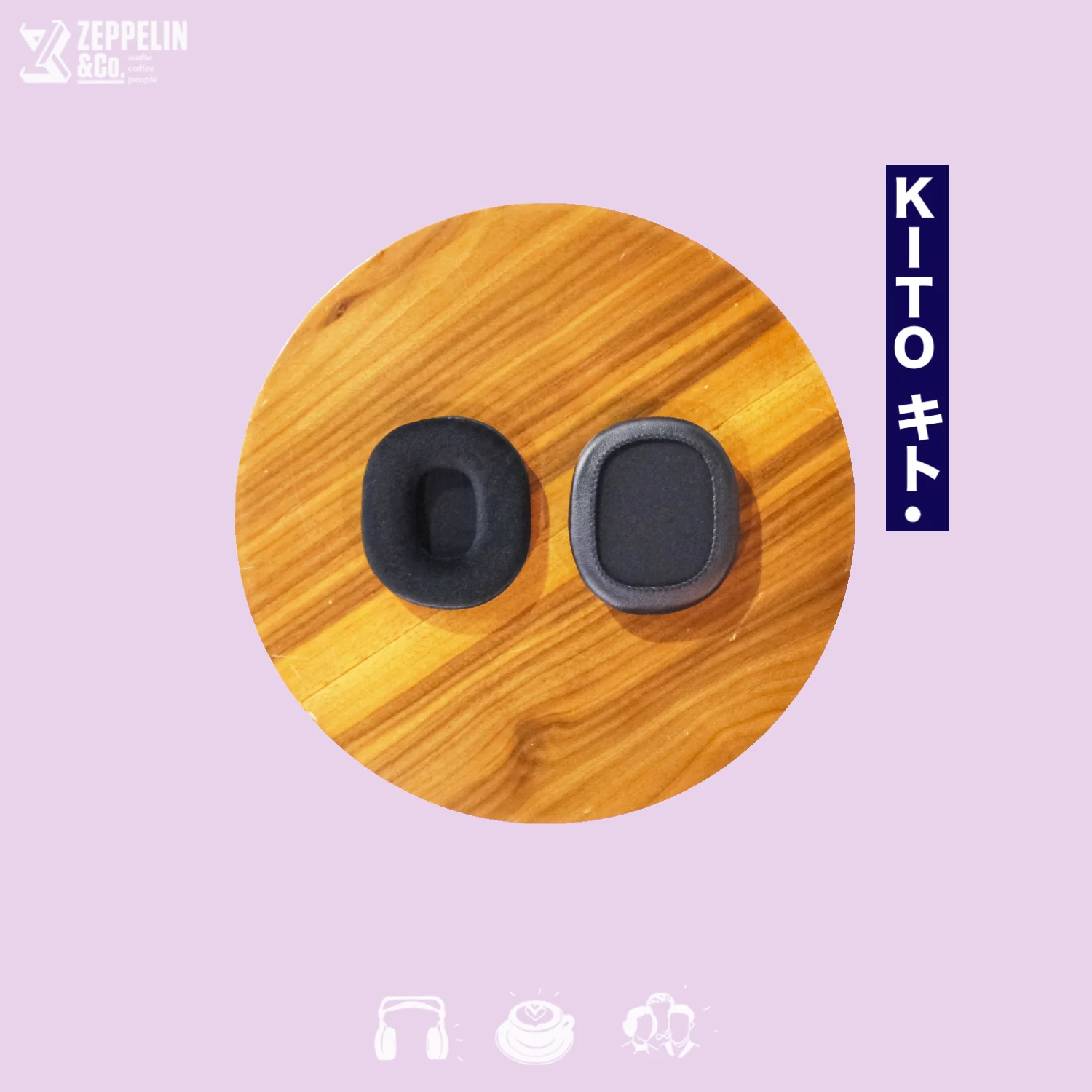 Kito CD080 Audio-Technica M50x (Memory Foam) Pads