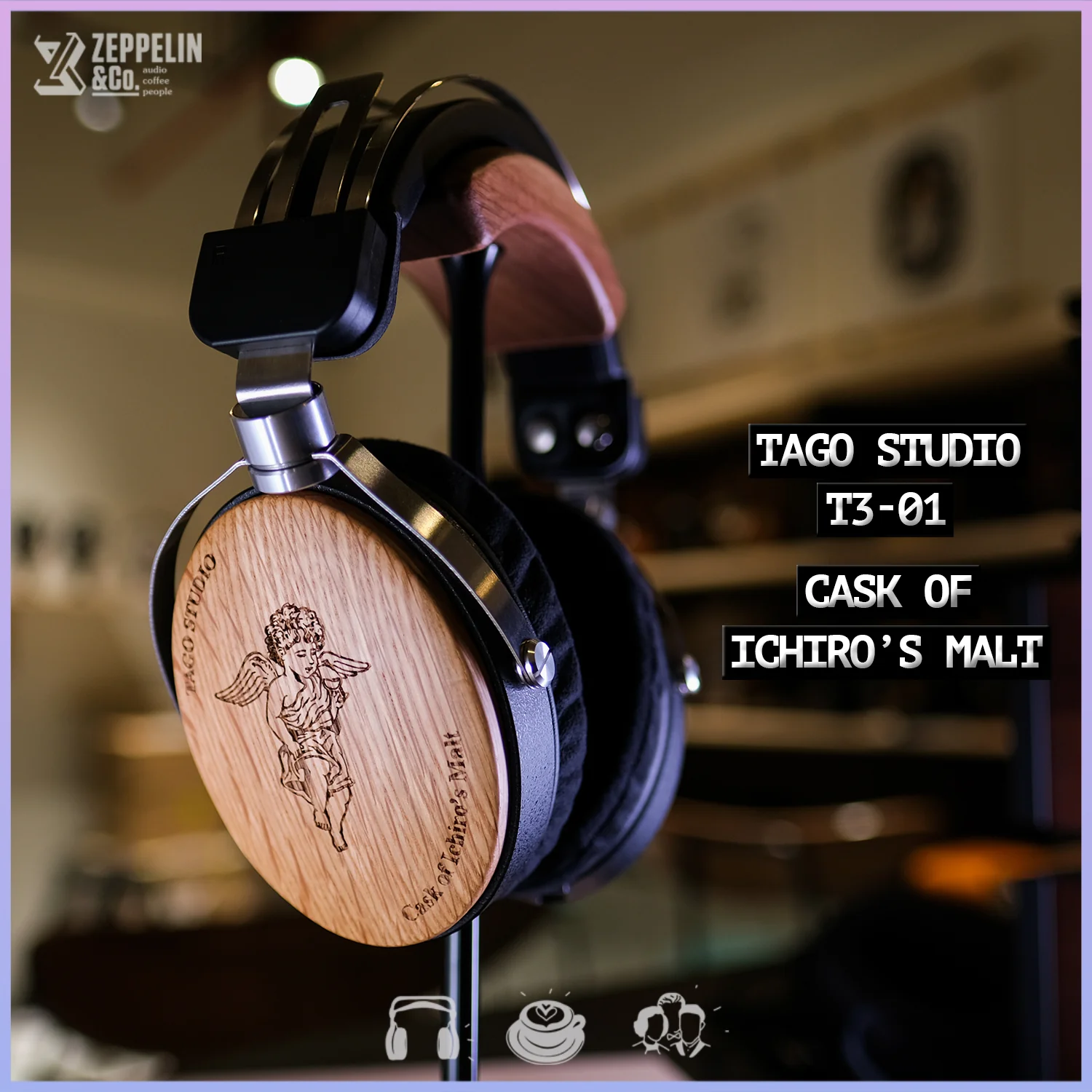 Tago Studio T3-HST Historic Phone X Ichiro's Malt